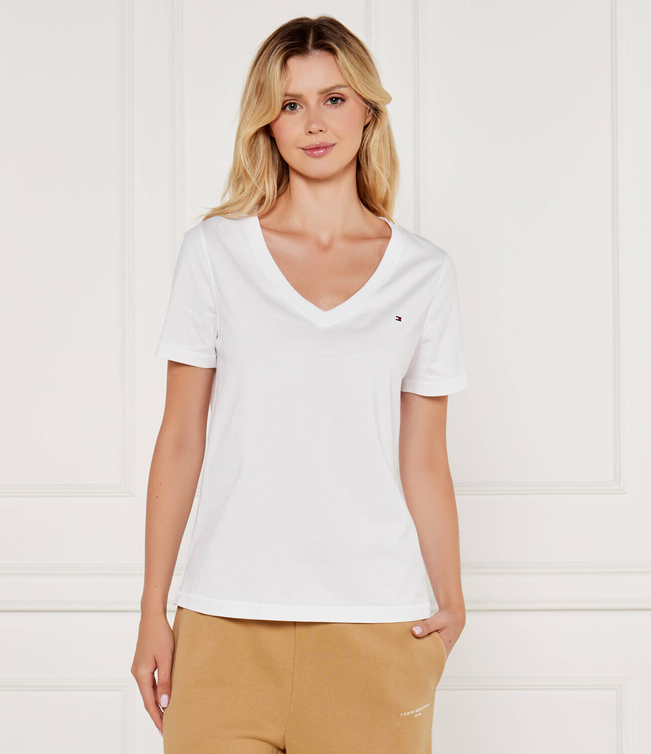 

Футболка Tommy Hilfiger Regular Fit, белый