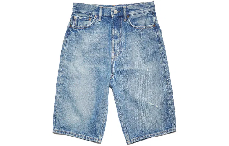 Джинсовые шорты SS21 Women's Blue Acne Studios