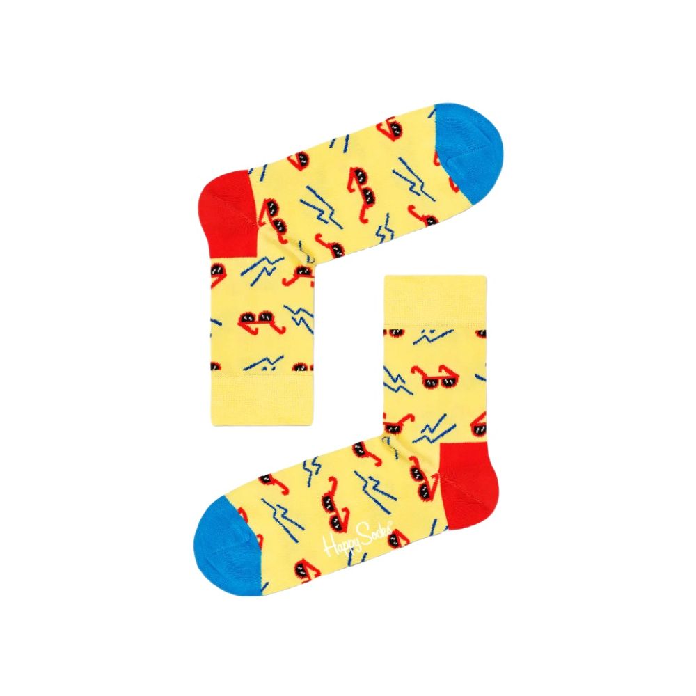 

Желтый хлопковый носок Happy Socks