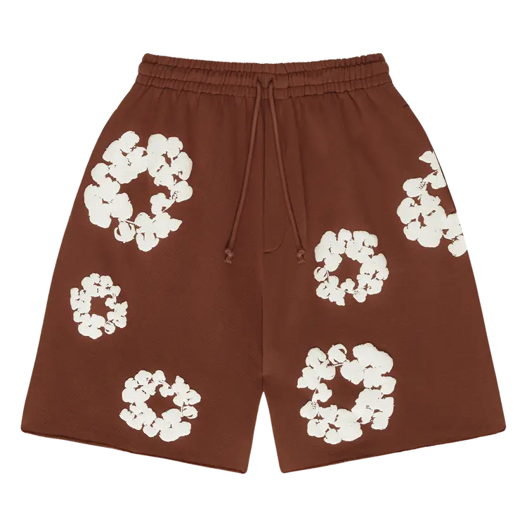 

Шорты Denim Tears The Cotton Wreath 'Brown', коричневый