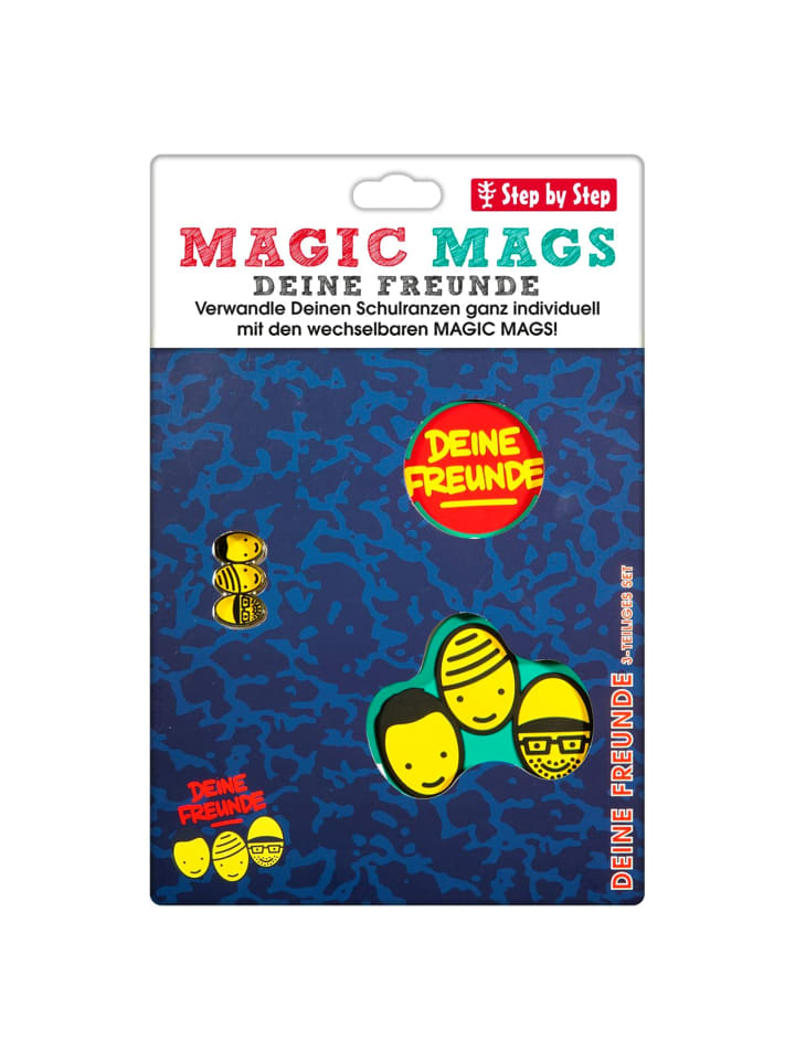 

Набор аксессуаров для школьного рюкзака MAGIC MAGS для ваших друзей Step by Step, Deine Freunde