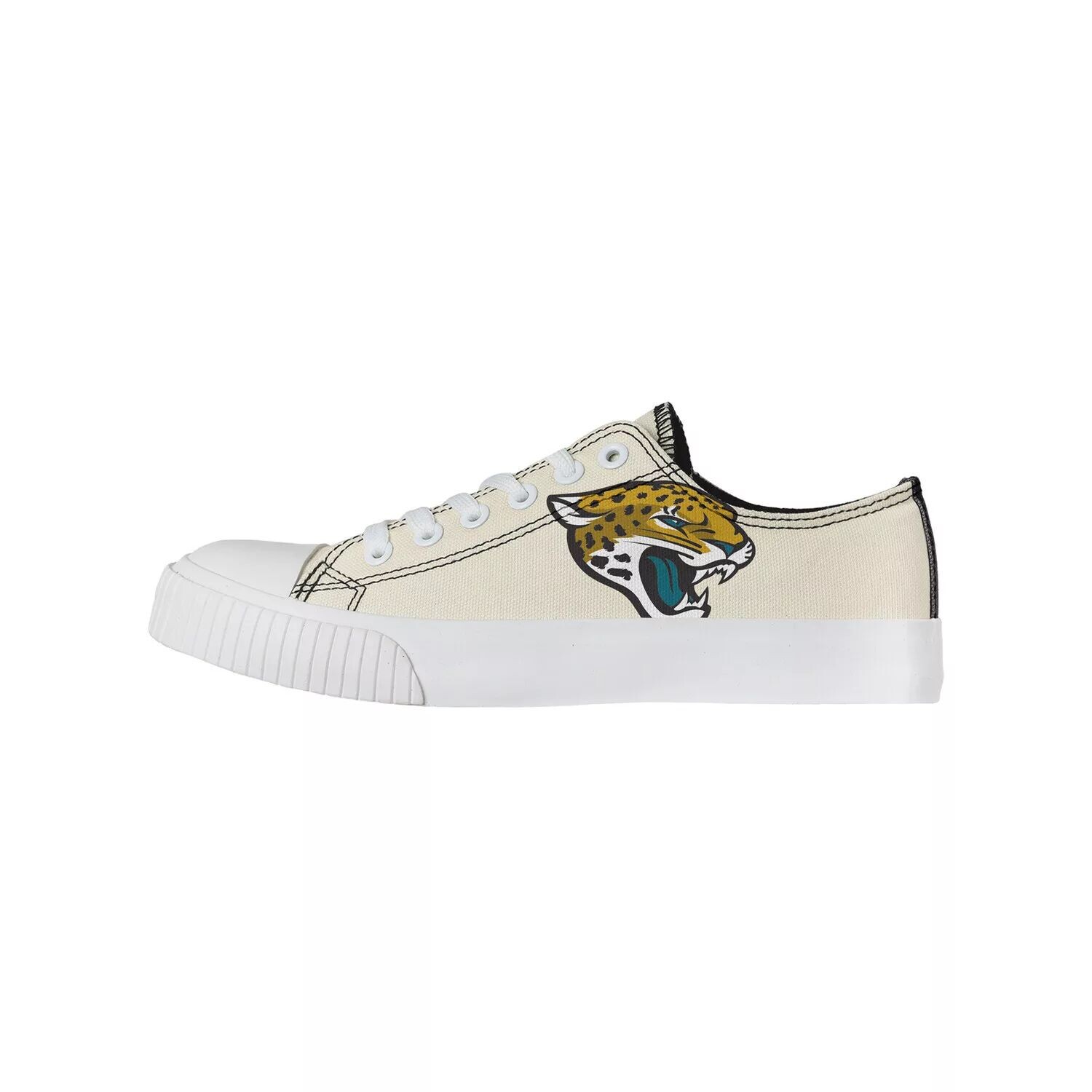 

Женские низкие туфли из парусины FOCO кремового цвета Jacksonville Jaguars, Бежевый, Женские низкие туфли из парусины FOCO кремового цвета Jacksonville Jaguars