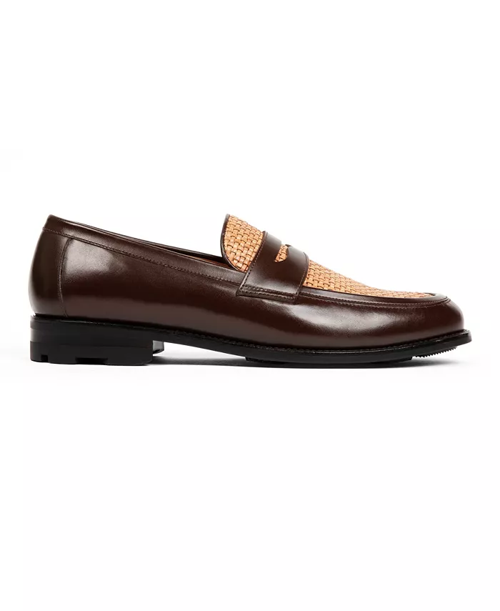 Мужские лоферы Mercer Slip On из кожи с прорезью для монет Anthony Veer — фото 2