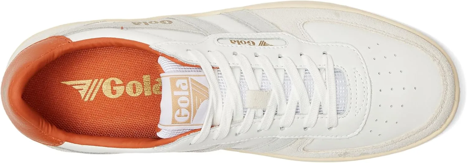Кроссовки Gola Hawk CMB336AN, белый/оранжевый — фото 2