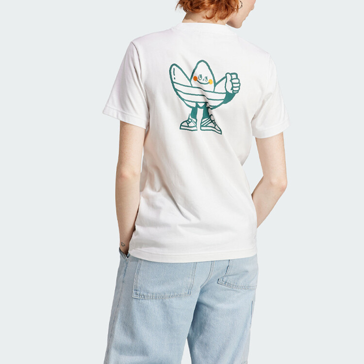 Футболка ADI DASSLER женская белая Adidas Originals — фото 3