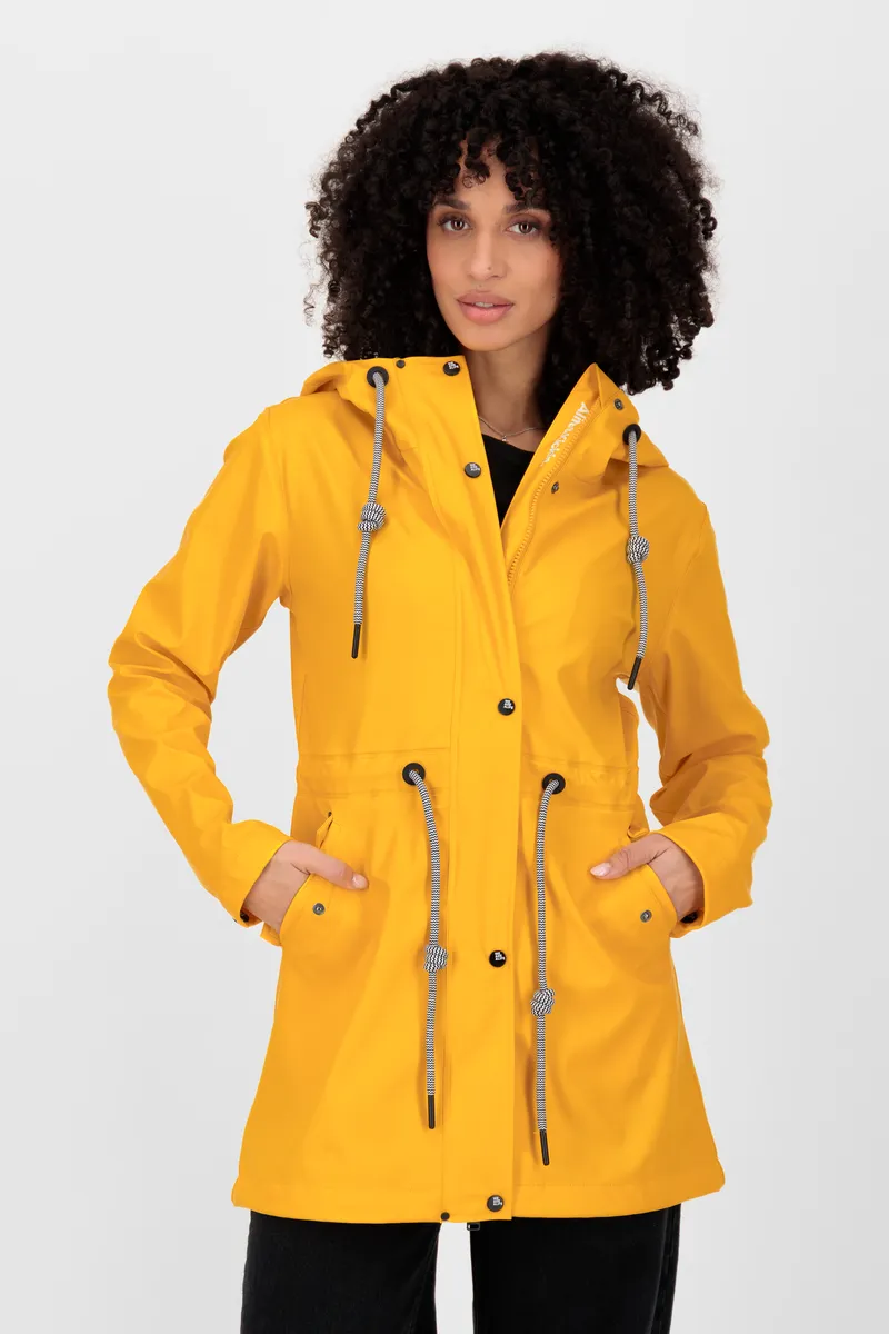 

Дождевик Alife & Kickin "EloiseAK A Rain Parka женская дождевик, куртка", цвет Corn