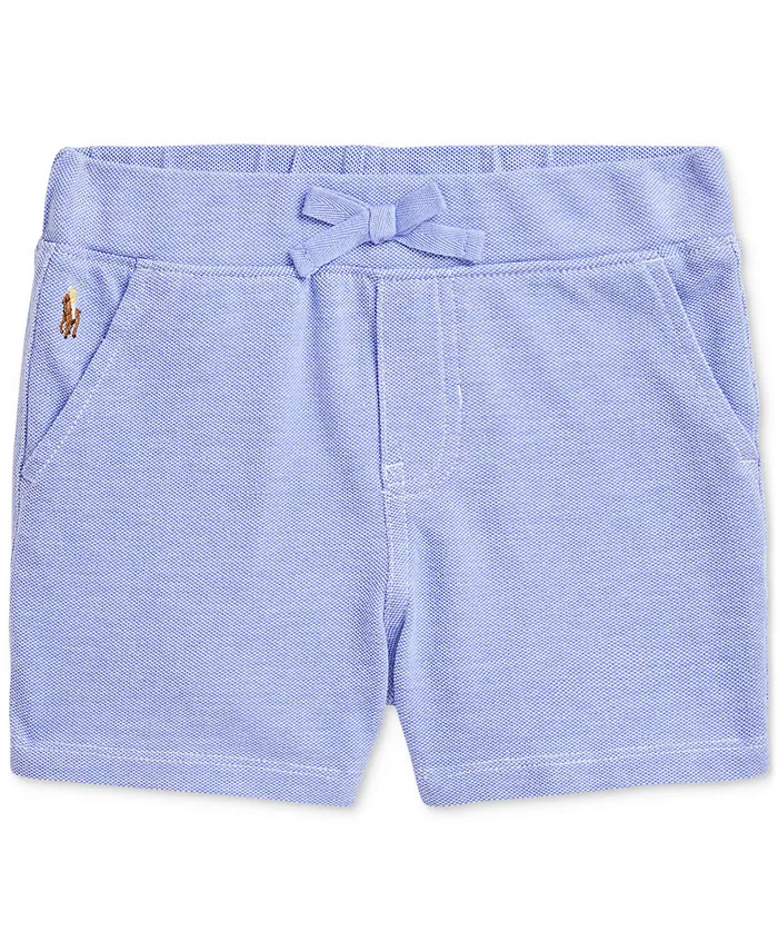 

Шорты оксфорд с сетчатыми вставками для мальчиков Baby Boys Polo Ralph Lauren, синий