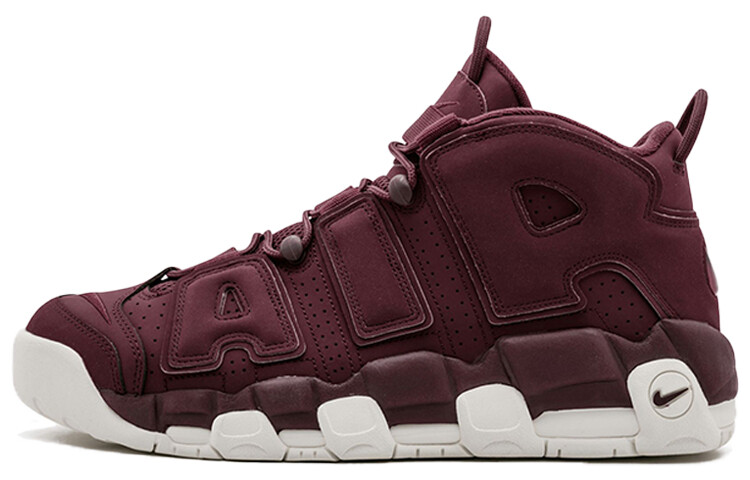 

Кроссовки Nike Air More Uptempo Night Maroon, Коричневый, Кроссовки Nike Air More Uptempo Night Maroon