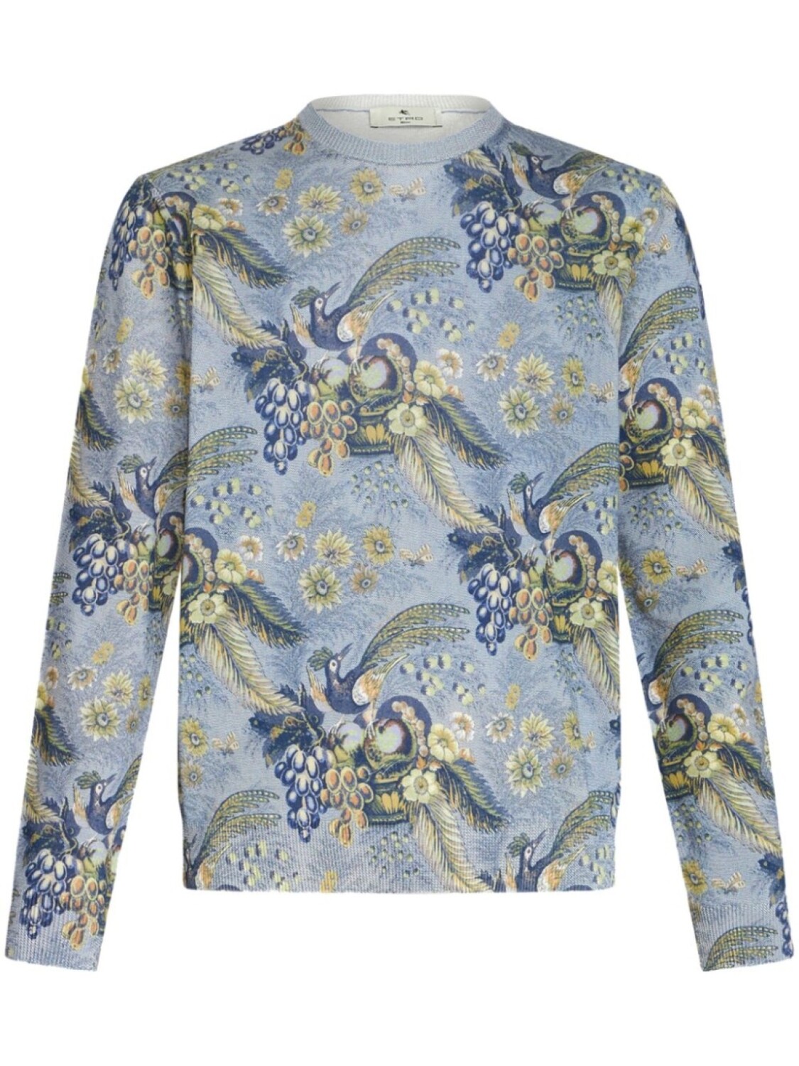 

ETRO жаккардовый джемпер Pegaso, синий