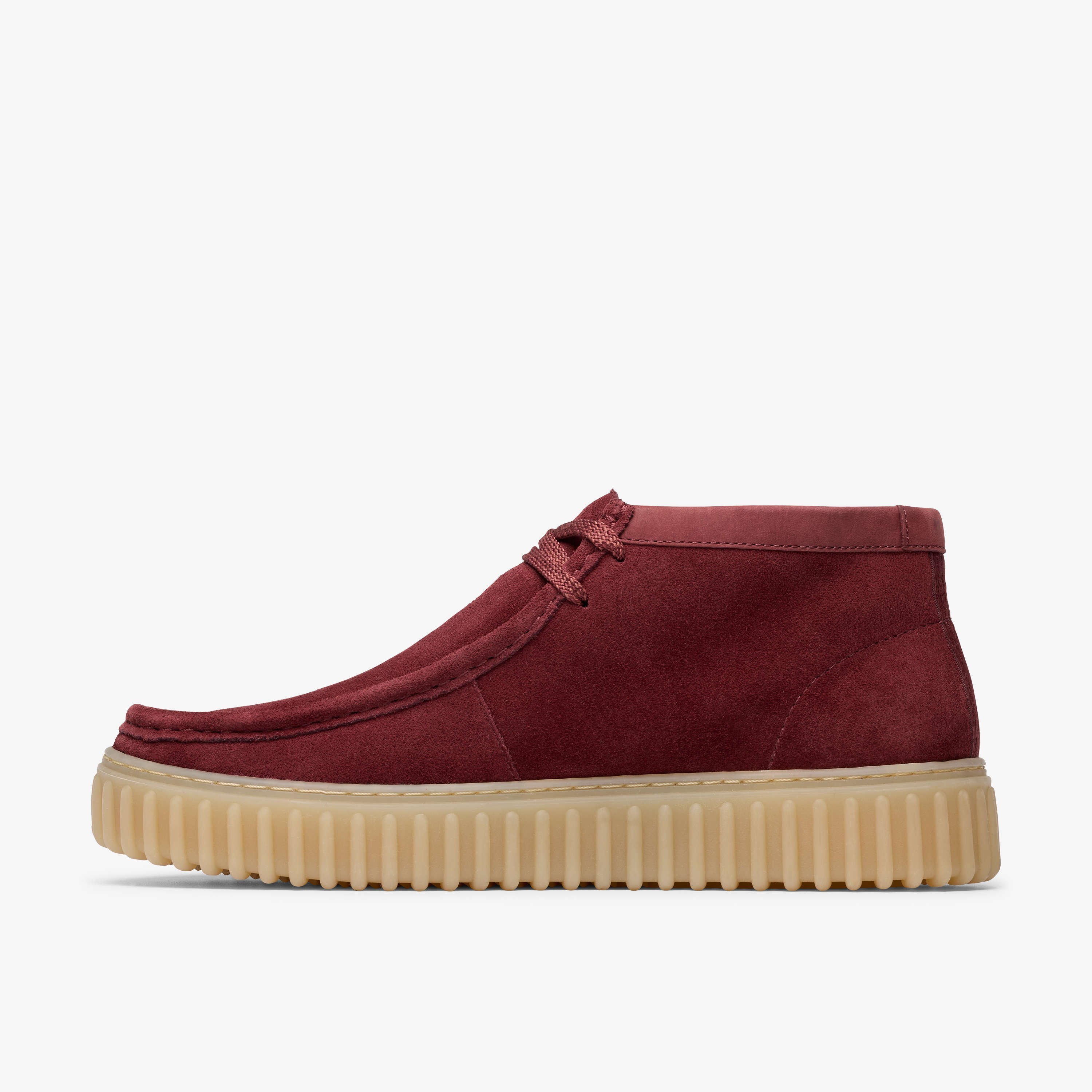 Кроссовки Торхилл Хай Clarks, Wine Suede — фото 2