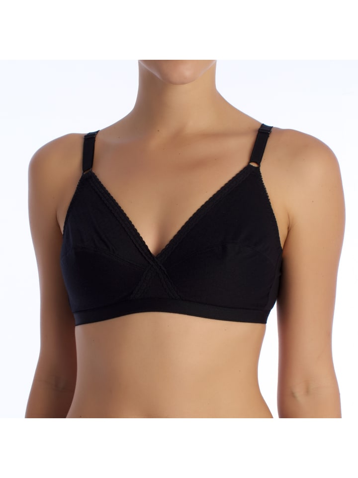 

Бюстгальтер без косточек Playtex, черный