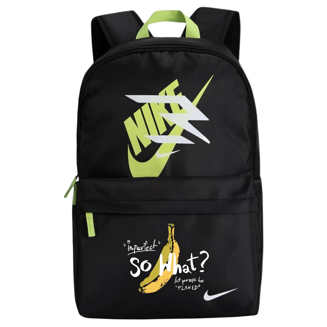

Nike Полиэстеровый рюкзак унисекс с цветочным принтом, Banana