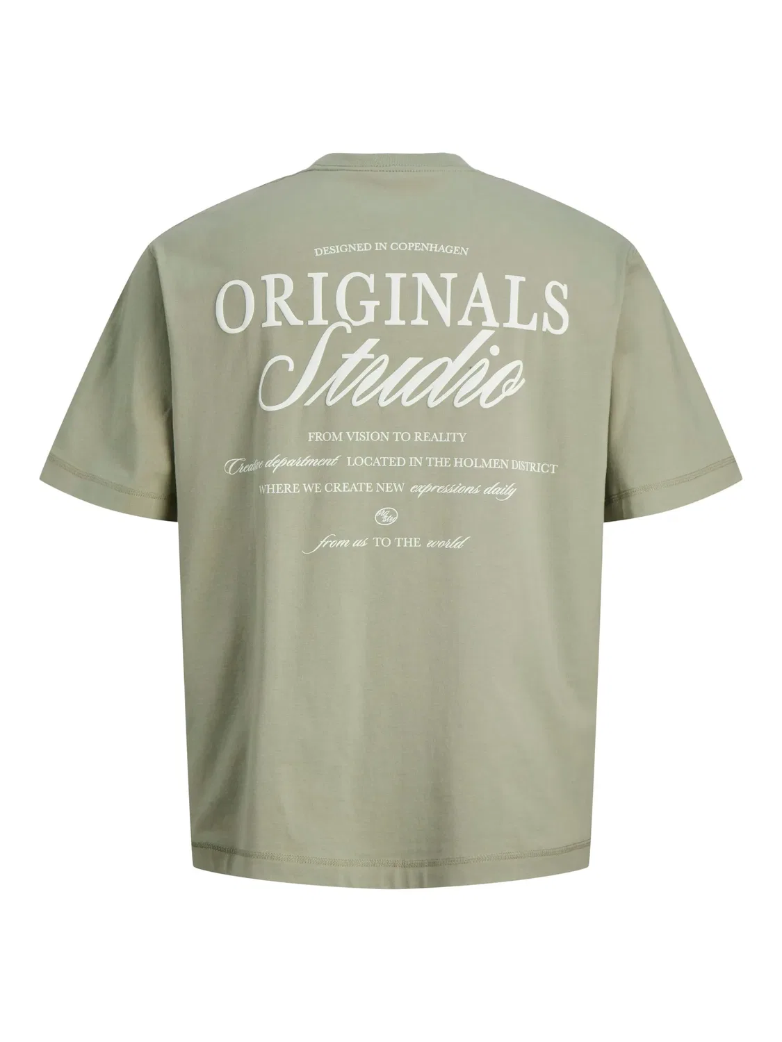 Футболка хлопковая JACK & JONES Junior, seagrass — фото 2