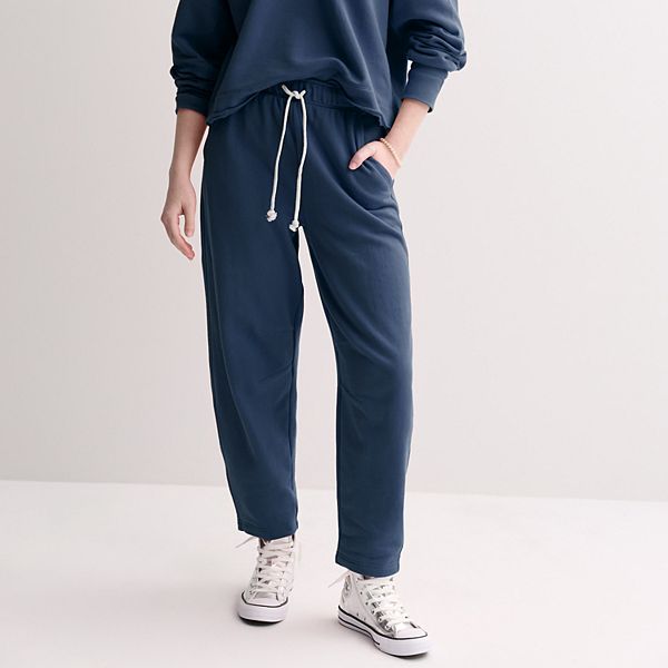 

Джинсовые брюки с бочкообразными штанинами So, Bayou Navy