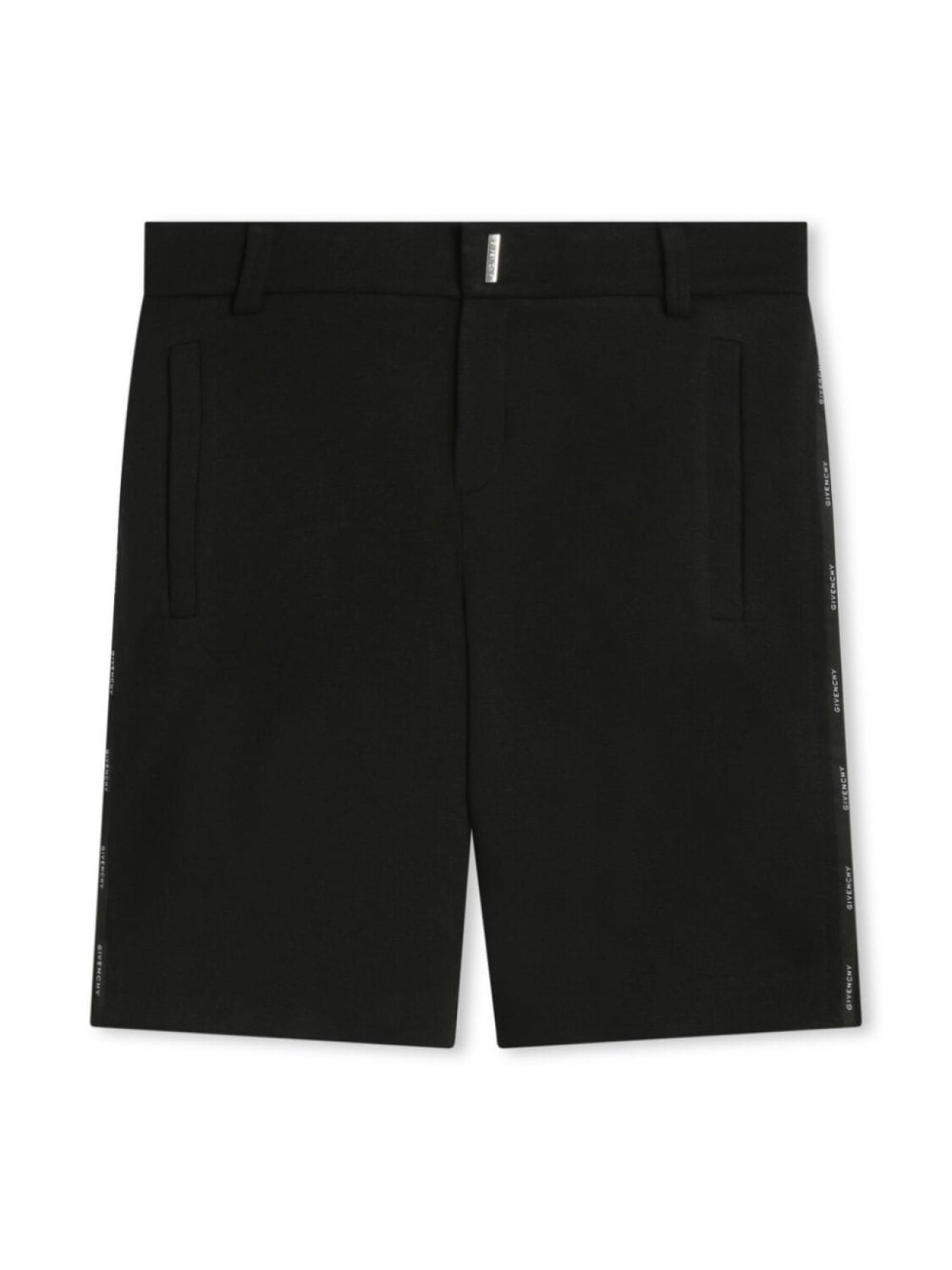 

Givenchy Kids шорты-бермуды с логотипом 4G, черный