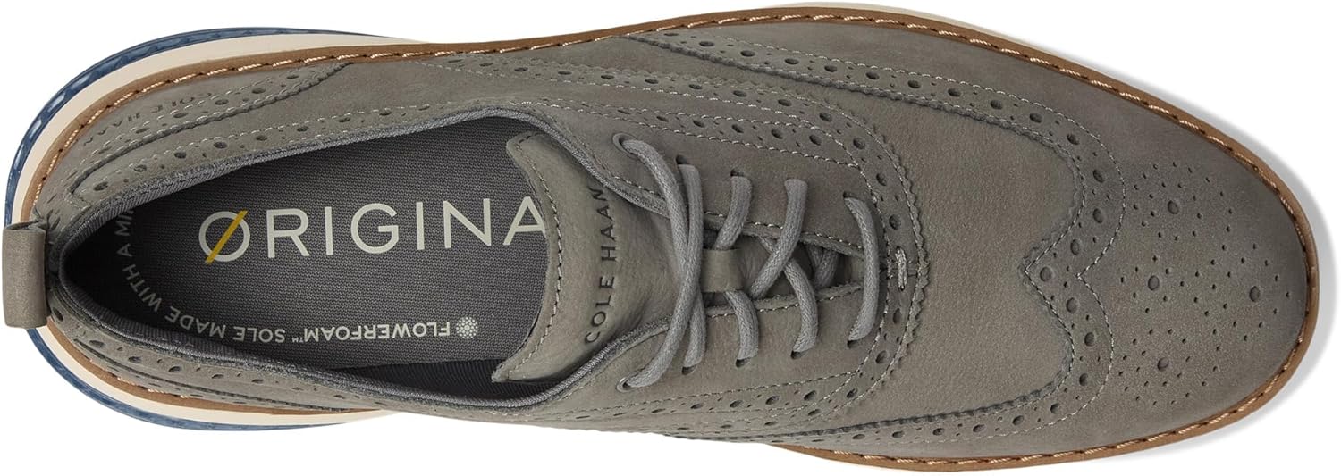 Мужские туфли Cole Haan Originalgrand Energyweave Wingtip, слоновая кость — фото 2