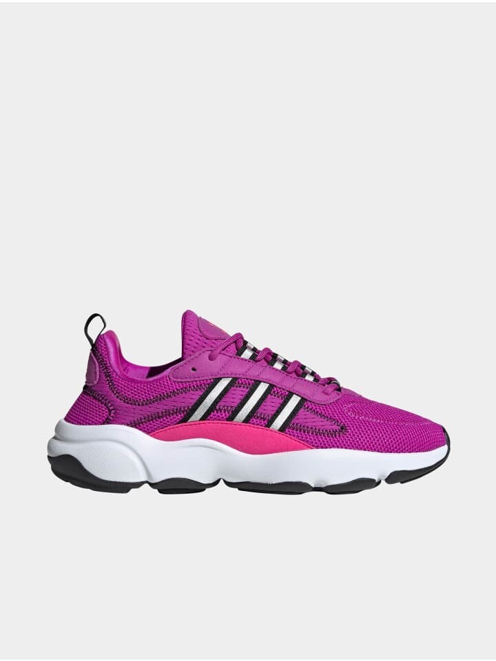 

Кроссовки на шнуровке adidas, цвет pink/silver