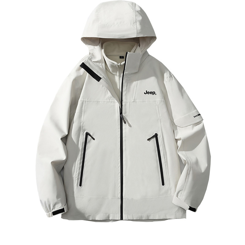 

Jeep Ветровка Unisex, Ivory White