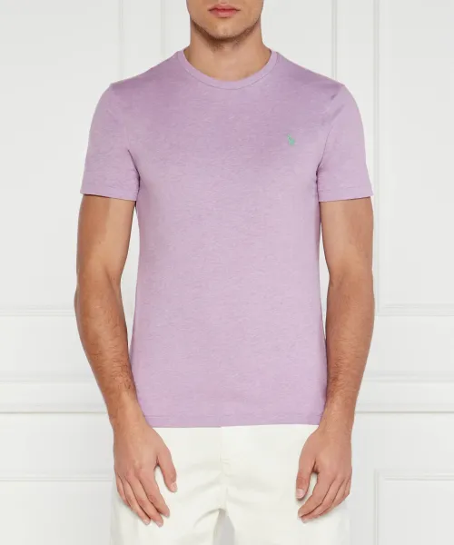 

Футболка Slim fit Polo Ralph Lauren, фиолетовый