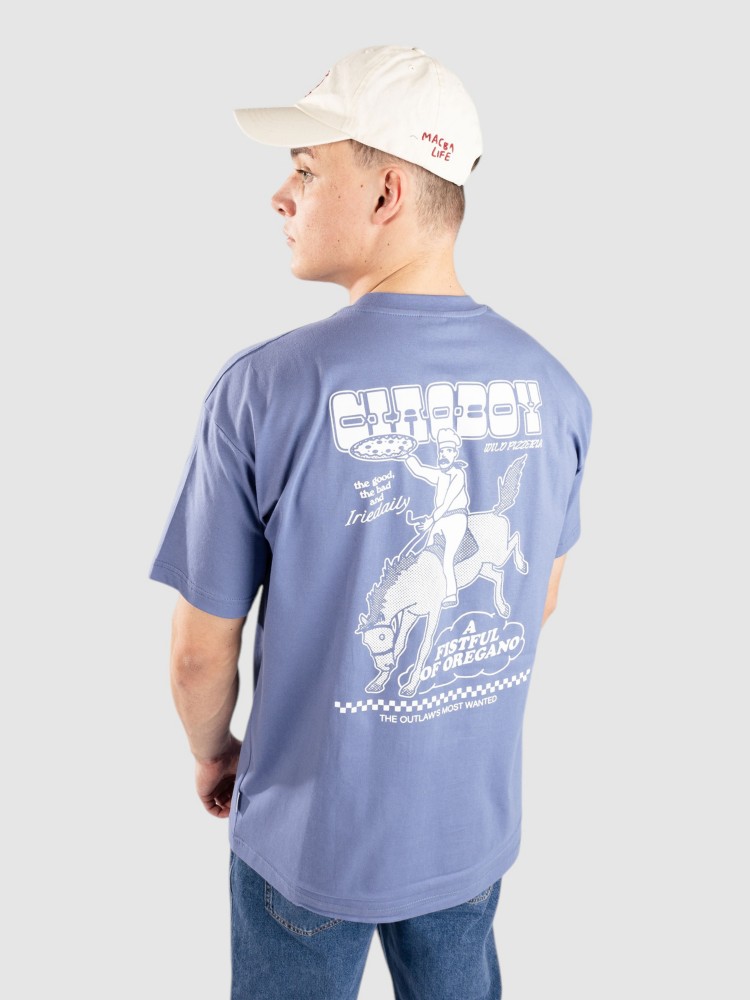

Футболка Iriedaily Ciaoboy T-Shirt, dove blue, Синий, Футболка Iriedaily Ciaoboy T-Shirt, dove blue
