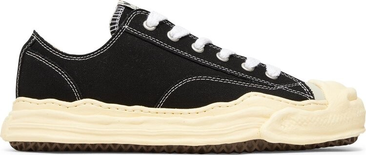 

Кроссовки Maison Mihara Yasuhiro Hank Vintage Sole Canvas Low 'Black', черный