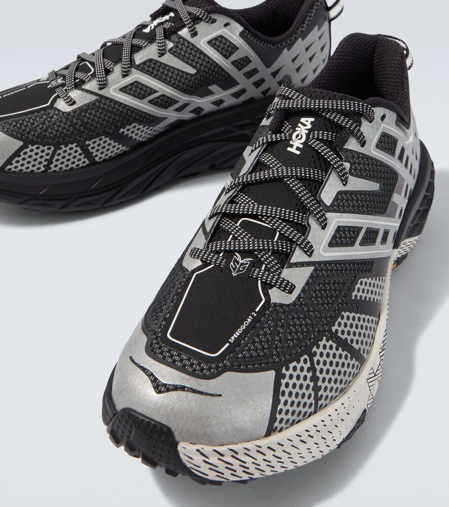 Кроссовки Stealth/Tech Speedgoat 2 Hoka One One, черный — фото 3