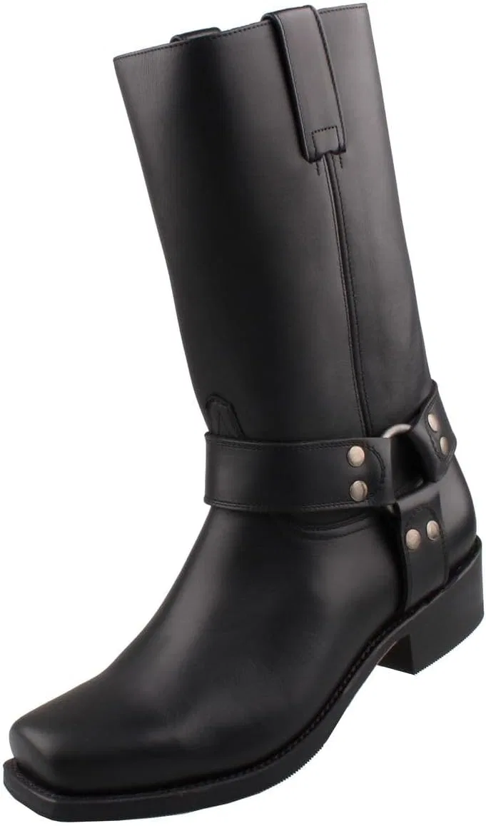 Мужские байкерские ботинки Sendra, Black