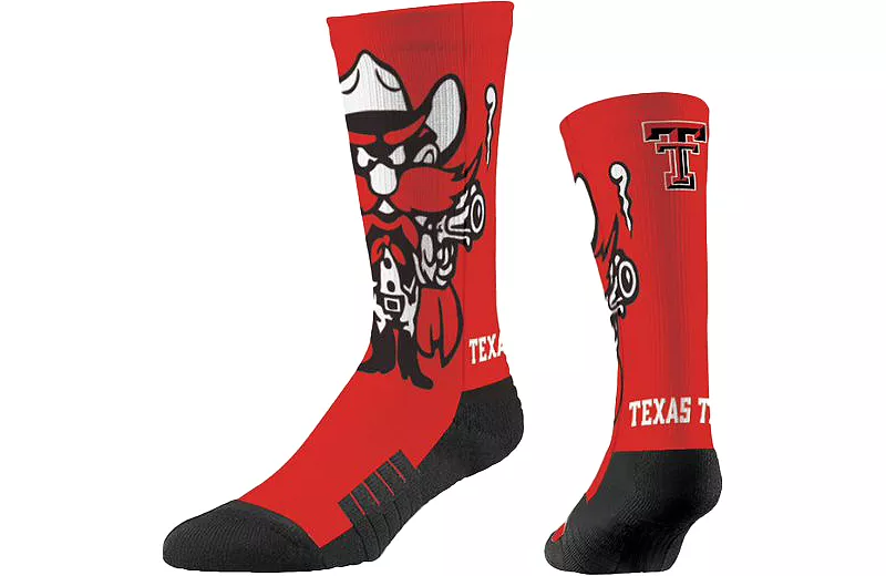 

Носки Strideline Texas Tech Red Raiders Mascot Crew
