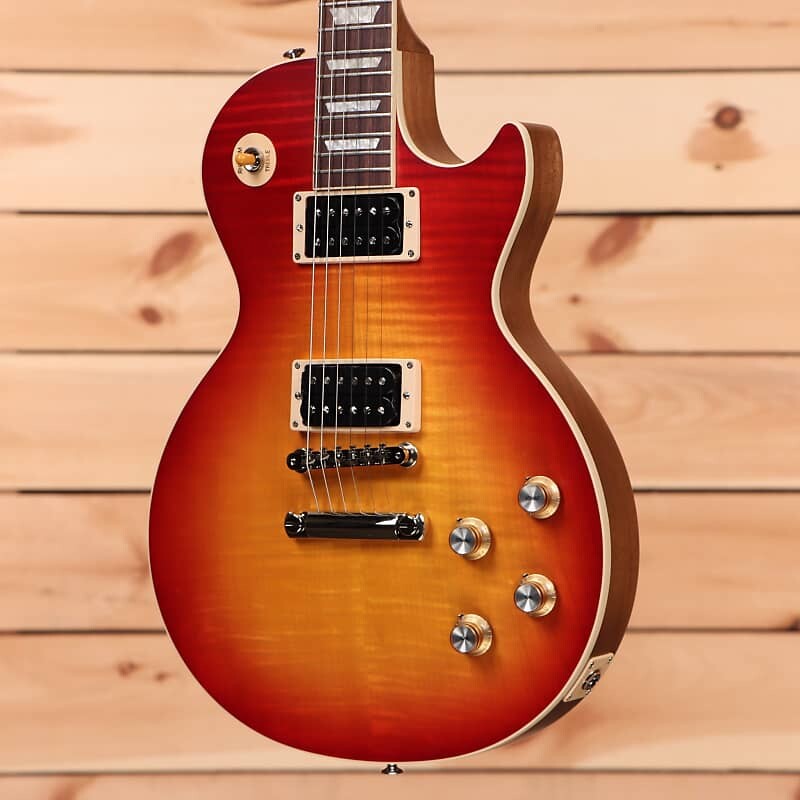 Электрогитара Gibson Les Paul Standard 60s Faded - Vintage Cherry Sunburst - 201730503 - PLEK'd — фото 3