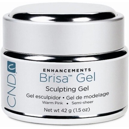 Лак для ногтей Brisa полупрозрачный чистый розовый 14G, Cnd — фото 2