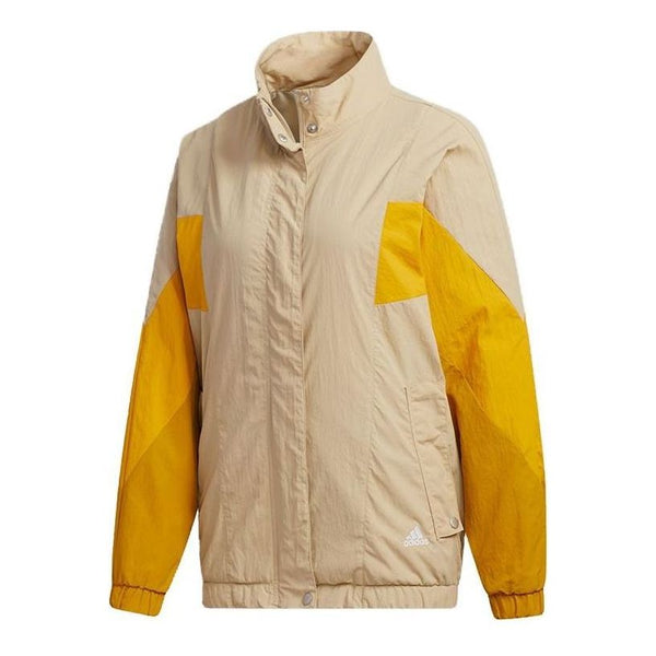 

Куртка must have woven jacket 'tan yellow' Adidas, бежевый