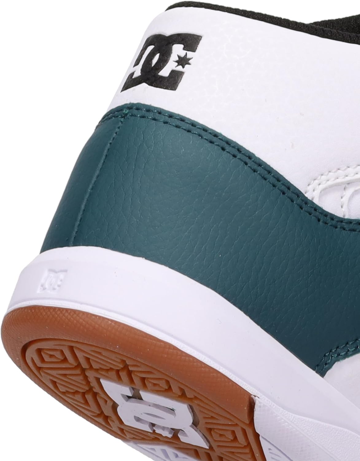 Детские кроссовки DC Shoes Cure Hi Top, белый/бирюзовый — фото 4