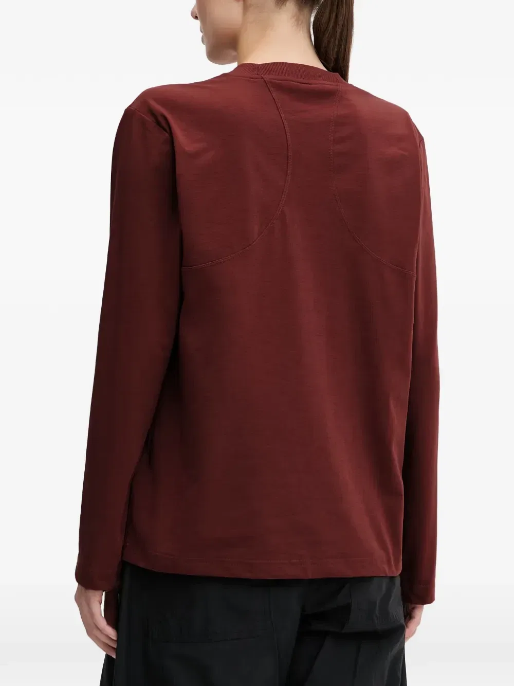 Футболка с длинным рукавом и логотипом Adidas by Stella McCartney, красный — фото 3
