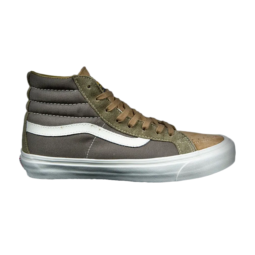 Кроссовки WTAPS x OG Sk8-Hi LX Vans, зеленый