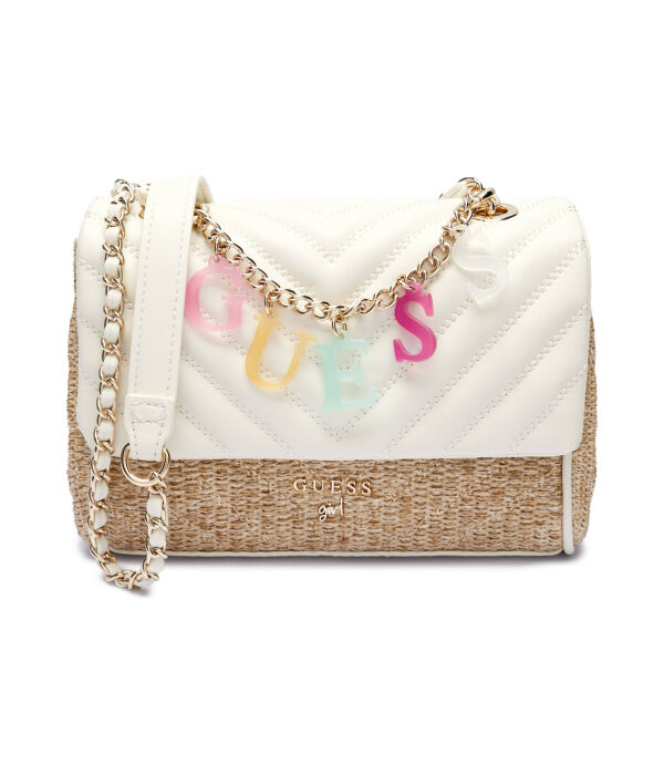 

Сумка через плечо Guess, экрю