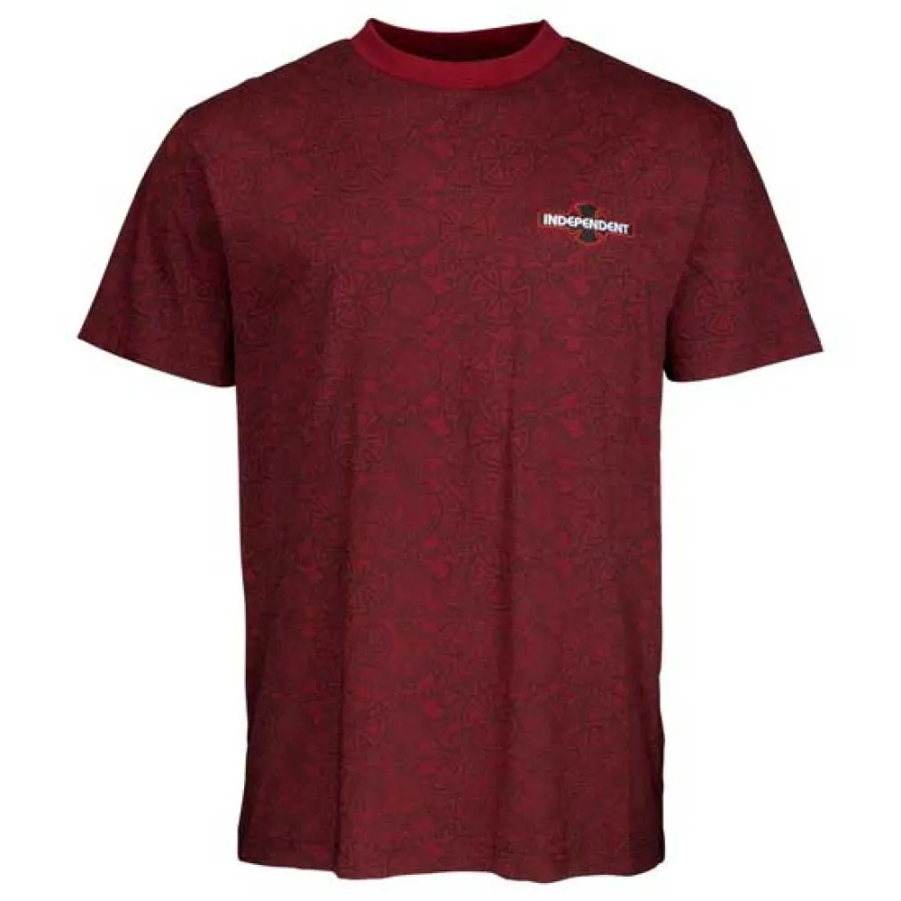 

Футболка с коротким рукавом Independent Array, красный