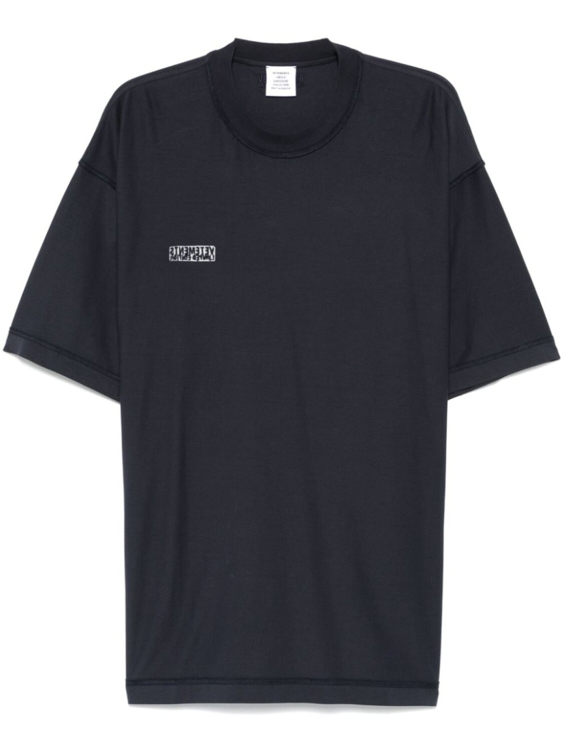 

VETEMENTS футболка Inside-out, синий