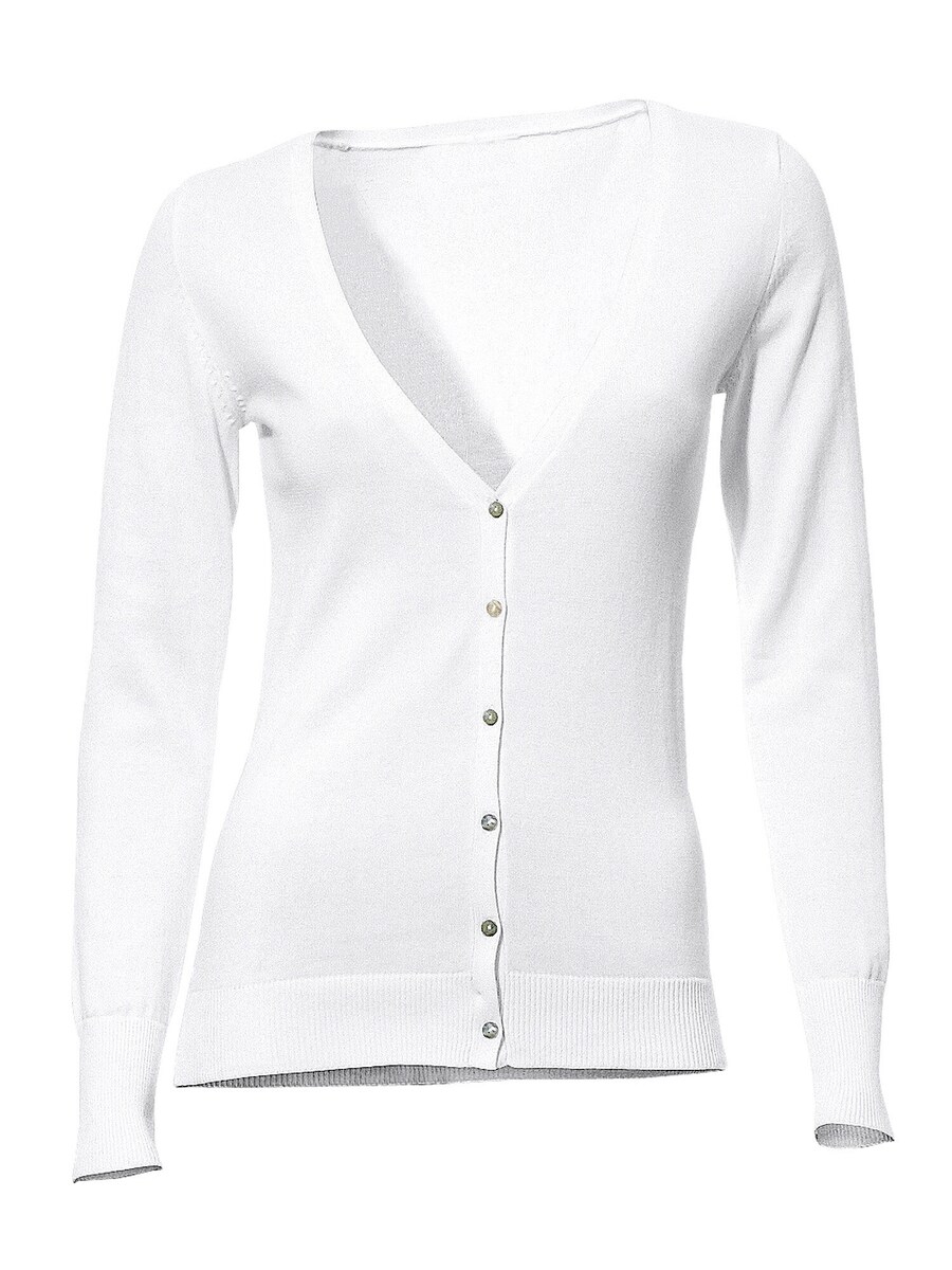 

Вязаный кардиган heine, White