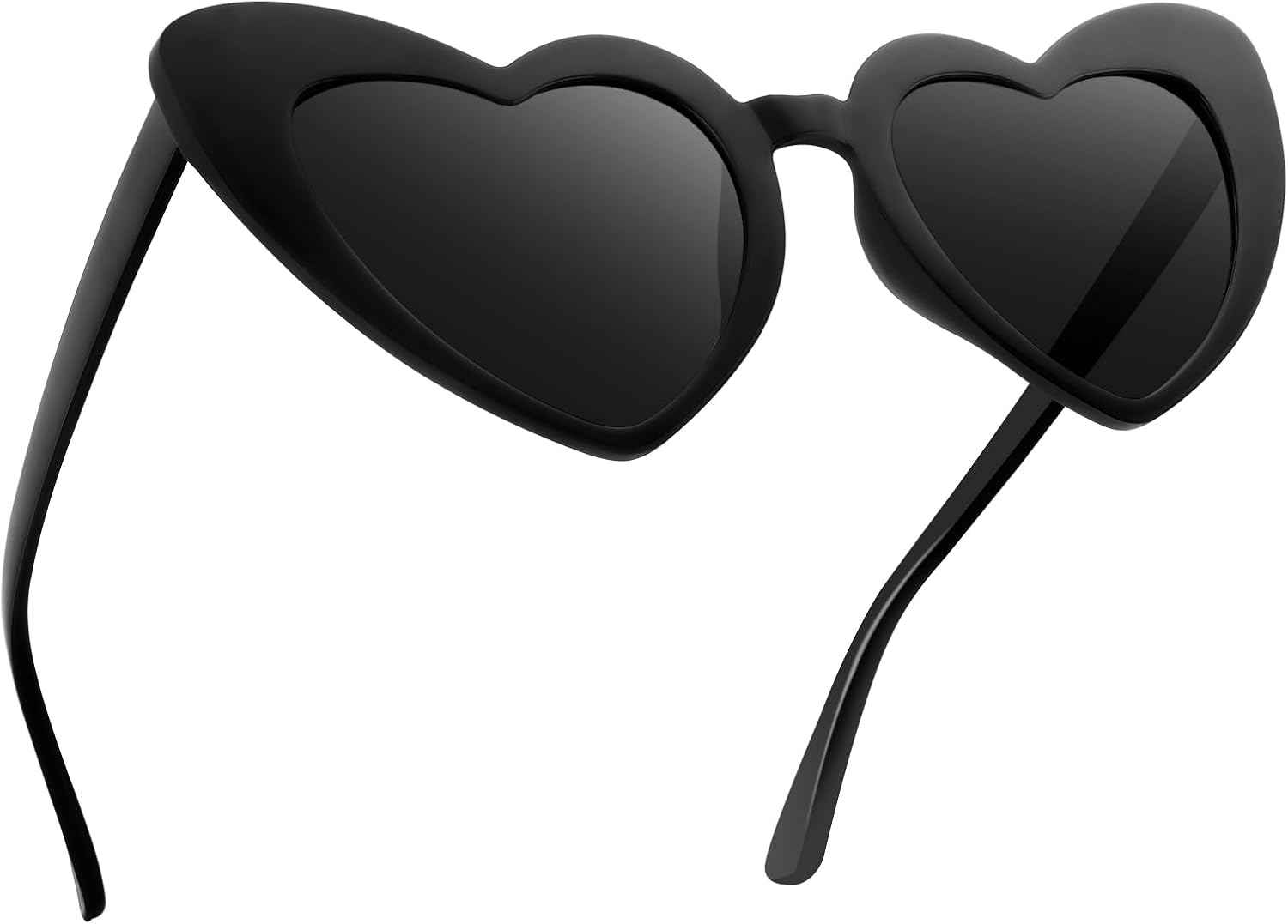 

Солнцезащитные очки в форме сердца для женщин, очки на Хэллоуин, свадебные аксессуары, радужные аксессуары, аксессуары на День святого Валентина, вечеринка Karyllena, Black