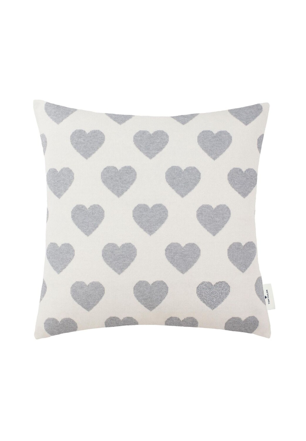 

Чехол на подушку ТТ Сердца серый - 45 х 45 см TOM TAILOR, цвет Gesamt Breite Grau