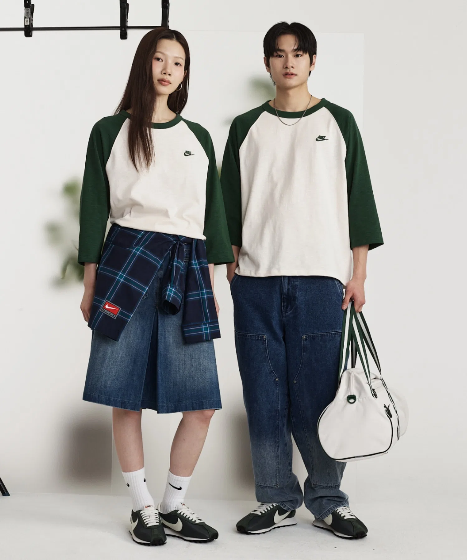 Мужская футболка Nike Sportswear Club с рукавом 3/4 камуфляжная — фото 2
