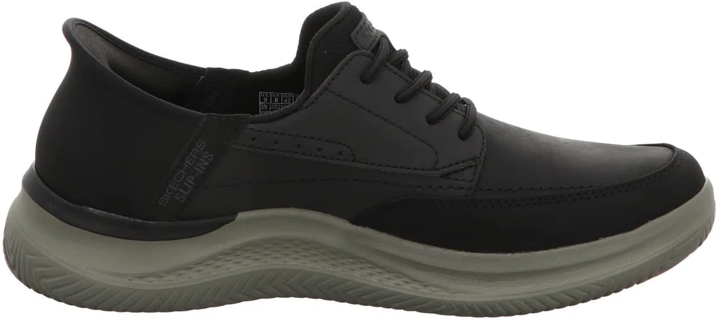 Мужские кроссовки Skechers Hasting Rory, Black Synthetic Leather — фото 4