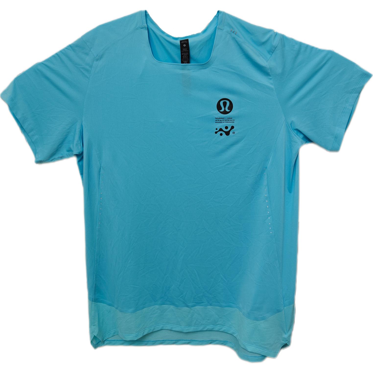 

Быстрая и свободная футболка мужская Lululemon, синий/CYNB