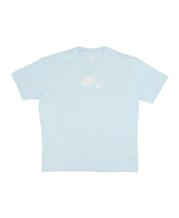 

Спортивная футболка с графическим принтом, круглый вырез, синяя Nike, синий