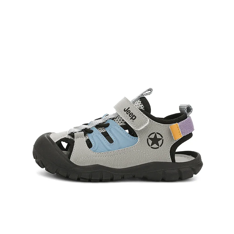 Детские сандалии Kids Jeep, Mystic Cloud Green/Mango Yellow — фото 2
