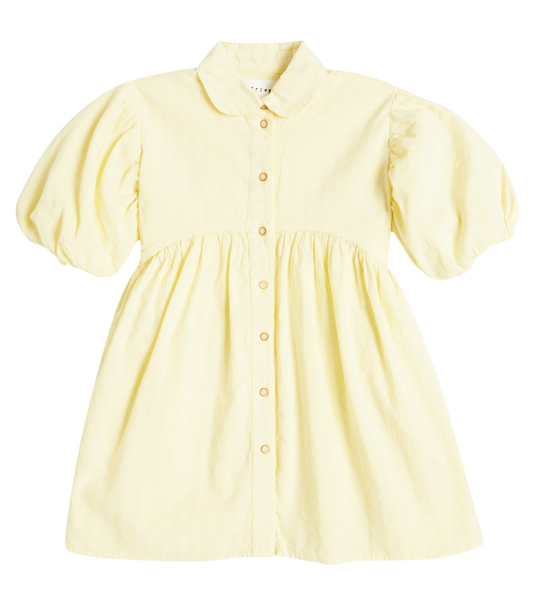 

Платье Ulyses из хлопка и льна с оборками Morley, Hay