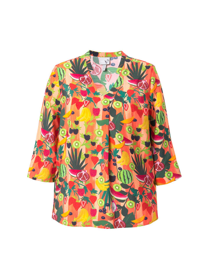 

Блузка Ulla Popken, цвет kräftiges orange