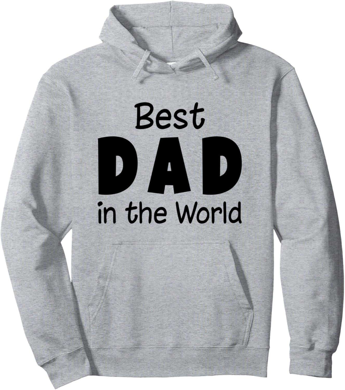 

Лучший папа в мире! День отца! Папа! Семья! Папина толстовка! Dad Father'S Day Gift Idea Father Dad Family, серый