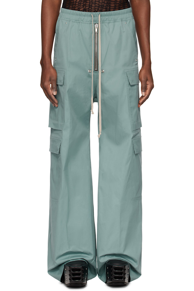 

Грузовые штаны Hollywood cargobela Rick Owens, цвет mouthwash
