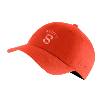 

Бейсболка Nike Syracuse Heritage86 College Logo Cap, цвет Team Orange